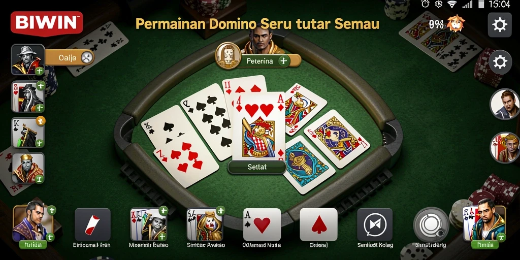 Screenshot utama menunjukkan gameplay menyeru dari BIWIN yang penuh strategi.