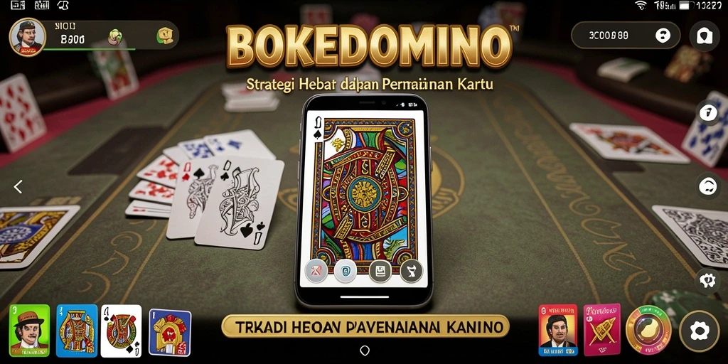 Tampilan gameplay BOKEDOMINO yang memikat dan strategis.