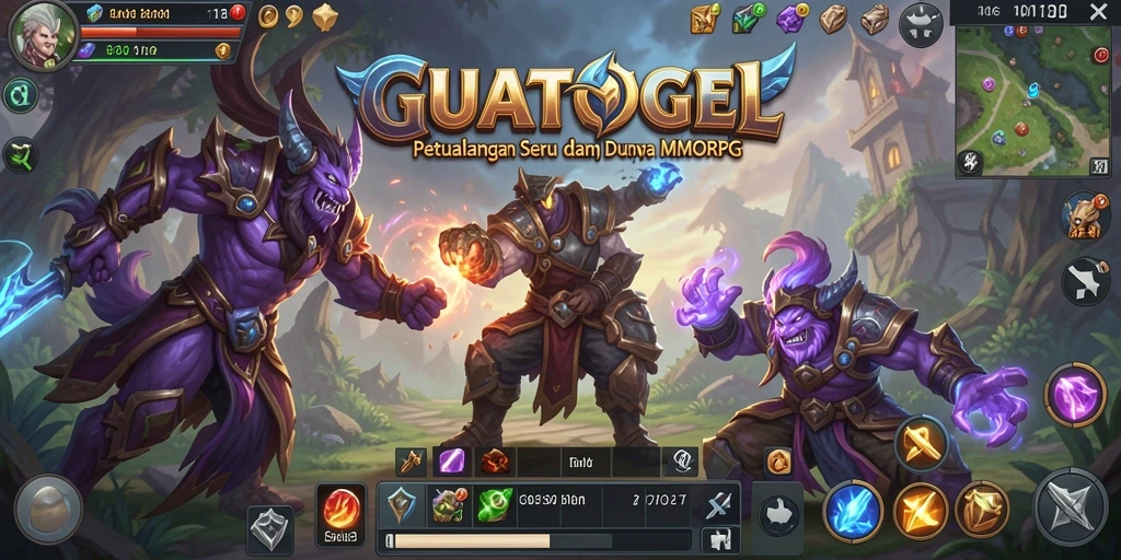Tampilan gameplay seru dalam dunia <strong>GUATOGEL</strong> yang penuh petualangan.