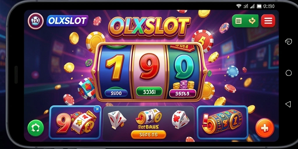Screenshot gameplay OLXSLOT menunjukkan mesin slot yang menarik dan interaktif.