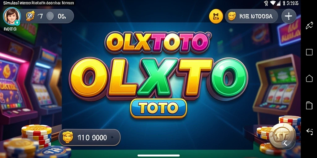 Screenshot OLXTOTO menampilkan gameplay simulation yang memikat dan interaktif.