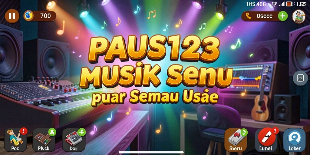 Tampilan gameplay PAUS123 yang interaktif dan menyenangkan.